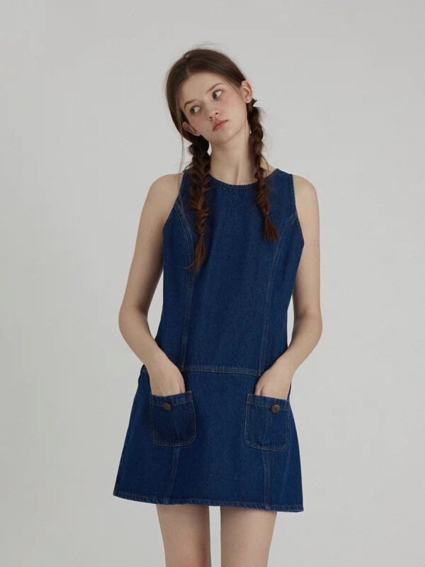 Vintage Denim Tank Dress