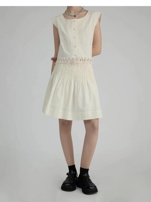 Vintage Simac Pleated A Line Ballet Skirt