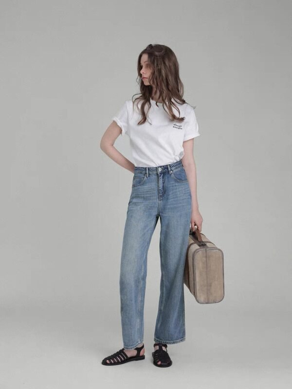 Vintage High Waisted Hummer Washed Denim Jeans